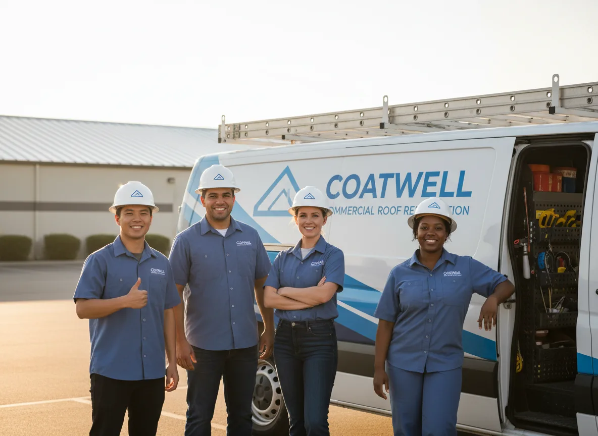 Commercial roof coating company in Sanford, MI